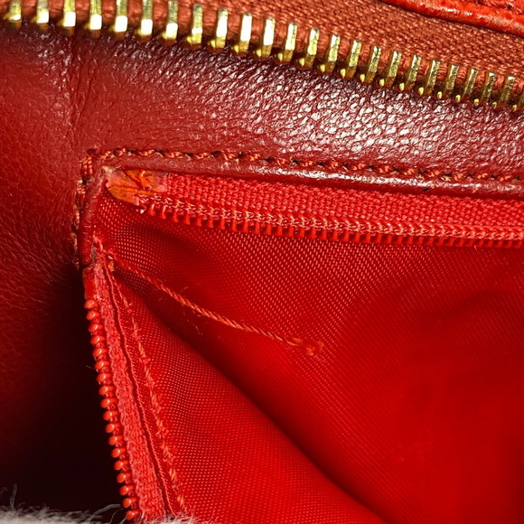 Chanel Cocomark Tote Bag Shoulder Caviar Skin Red - Picture 6 of 8